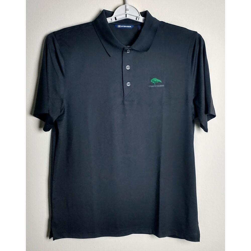 Cutter & Buck Golf Polo. Men's Medium. Black. NWOT